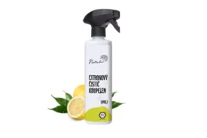 Natasha Cytrynowy środek do czyszczenia łazienek - spray (500 ml) - odpowiedni do gospodarstw domowych z twardą wodą