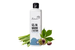 Natasha Żel do mycia naczyń z kasztanów Trawa cytrynowa 500 ml - pogromca tłuszczu, łagodny dla skóry