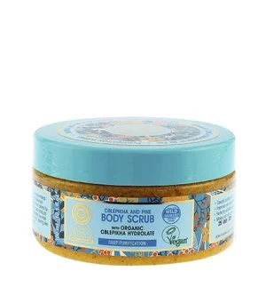 Natura Siberica Oblepikha and Pine rokitnikowy peeling do ciała z sosną