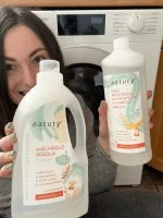 Natuty Płyn do płukania tkanin o zapachu cytryny 1 l