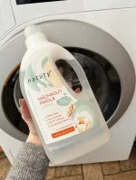 Natuty Płyn do płukania tkanin o zapachu cytryny 1 l