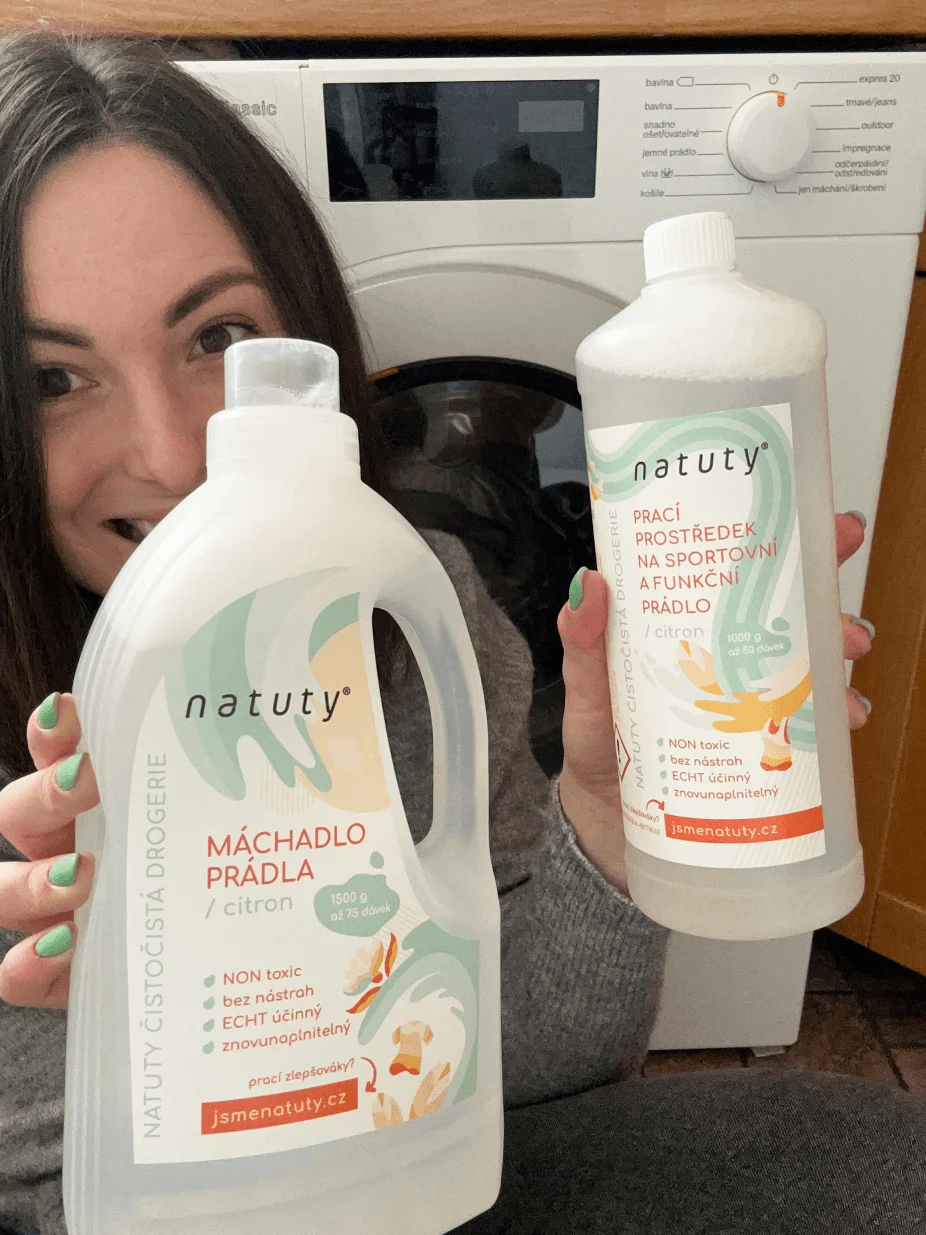 Natuty Płyn do płukania tkanin o zapachu cytryny 1,5 l