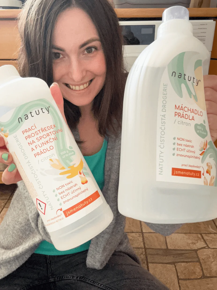 Natuty Płyn do płukania tkanin o zapachu cytryny 1,5 l
