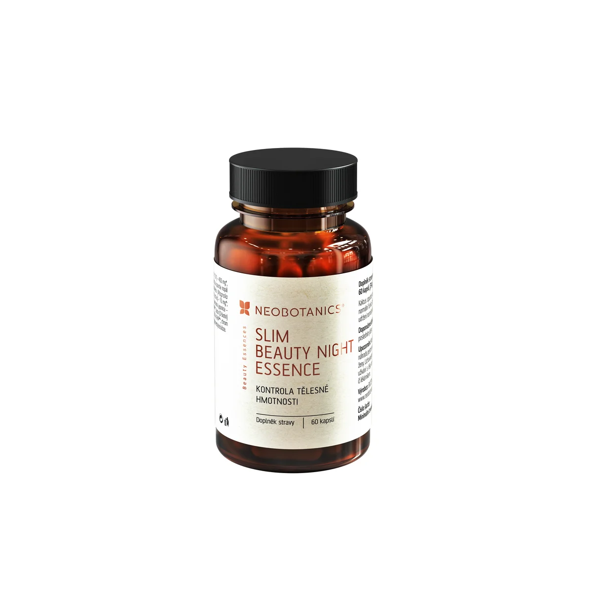Neobotanics Slim Beauty Night Essence (60 kapsułek) - pomaga skutecznie metabolizować tłuszcze i cukry