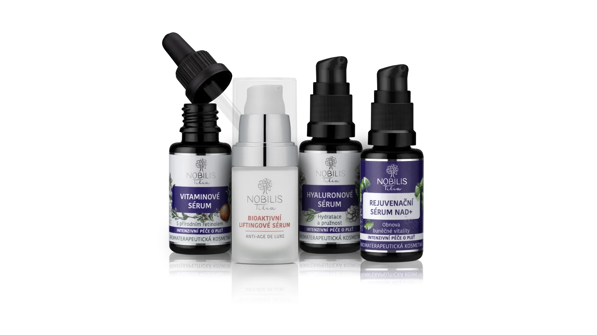 Nobilis Tilia Bioaktywne serum liftingujące (15 ml) - do cery dojrzałej i na przebarwienia