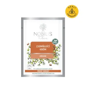 Nobilis Tilia Wygładzający krem Argan BIO 2 ml - próbka - exp. 06/2026 - ekstra porcja witalności