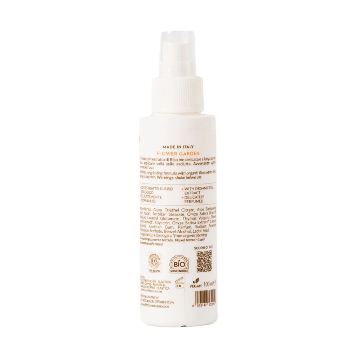Officina Naturae Dezodorant w sprayu - Garden in Bloom (100 ml) - neutralizuje nieprzyjemny zapach i nadaje świeży zapach