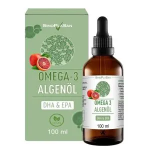 SinoPlaSan Omega 3 olej z alg DHA EPA, 100 ml