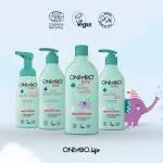 OnlyBio Delikatny szampon dla dzieci od 3 lat (300 ml) - nie zapycha i nie szczypie w oczy