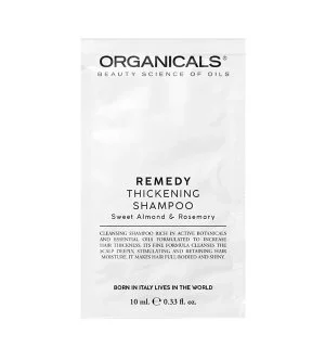 Organicals REMEDY Thickening Shampoo Sweet Almond & Rosemary szampon wzmacniający do włosów cienkich