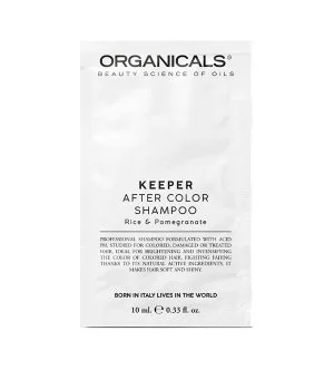 Organicals KEEPER After Color Shampoo Rice & Pomegranate szampon do włosów farbowanych
