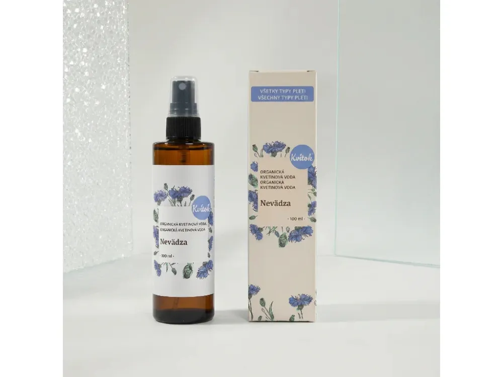 Kvitok Organiczna woda kwiatowa - chaber 100 ml