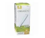 Organyc Tampony z aplikatorem Regular (16 szt.) - 100% bio-bawełna, 2 krople