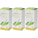 Organyc Tampony z aplikatorem Regular (16 szt.) - 100% bio-bawełna, 2 krople