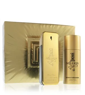 Paco Rabanne 1 Million zestaw prezentowy woda toaletowa 100 ml + dezodorant w sprayu dla mężczyzn