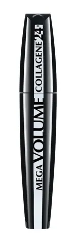 Paris Mega Volume Collagene tusz do rzęs pogrubiający Extra Black 9 ml