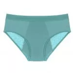 Pinke Welle Majtki menstruacyjne Azure Bikini - Medium - Medium i lekkie miesiączki (L)