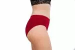 Pinke Welle Majtki menstruacyjne Bikini Red - Medium - 100 dni na wymianę i lekkie miesiączki (L)