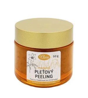 Pleva Skin Peeling With Honey miodowy peeling do twarzy 50 g