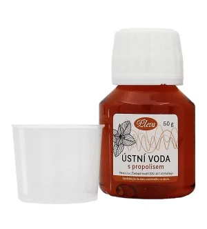 Pleva A Mouthwash with Propolis płyn do płukania jamy ustnej z propolisem 50 g