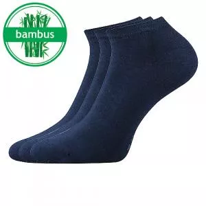 Lonka Bambusowe niskie skarpety ciemnoniebieskie