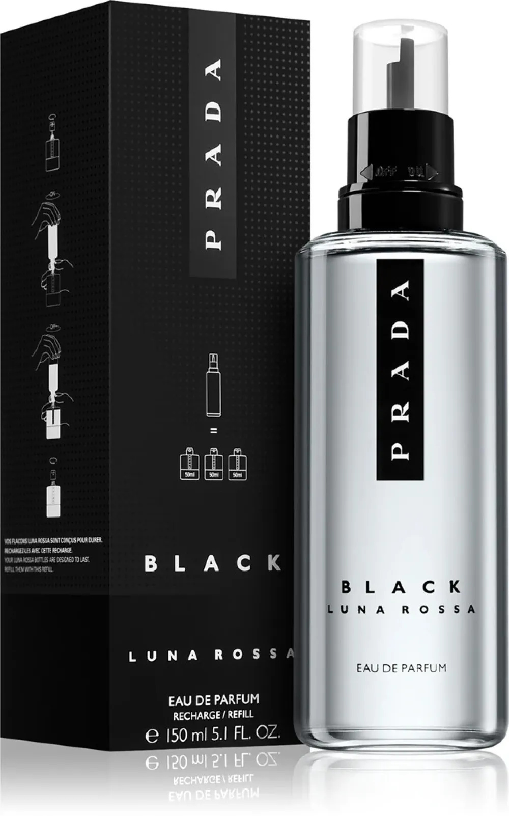 Luna Rossa Black woda perfumowana dla mężczyzn 100 ml