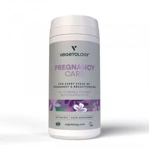 Vegetology Pregnancy Care - Witaminy i minerały dla kobiet w ciąży i karmiących piersią, 60 tabletek