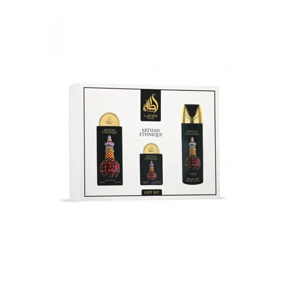 Pride Artisan Ethnique EDP 100 ml + EDP 20 ml + DEO w sprayu 200 ml UNISEX 1 ks