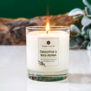 Kimmy Candles Naturalna świeca Eukaliptus