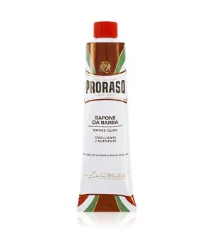 PRORASO Red mydło do golenia twardego zarostu w tubie