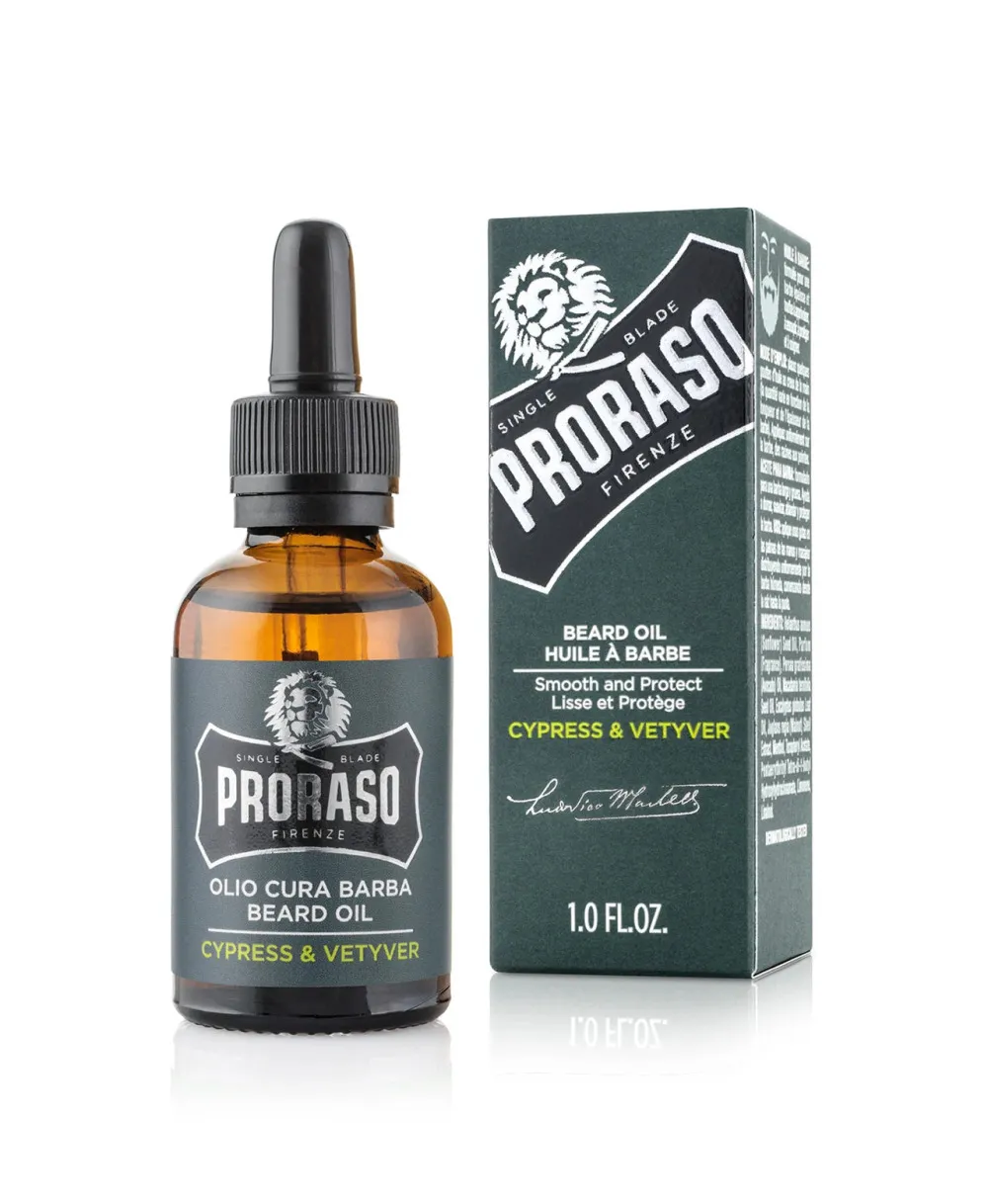 Cyprys & Wetiwer olejek do brody 30 ml