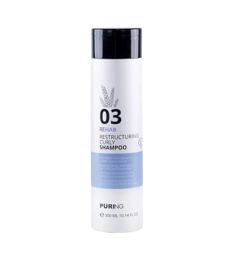 03 Rehab Restructuring Curly Shampoo szampon restrukturyzujący do włosów kręconych i puszących się 300 ml