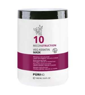PURING 10 Reconstruction Veg-Keratin Mask maska regenerująca