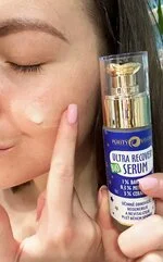 Purity Vision Nocne serum do twarzy Ultra Recovery Night (30 ml) - z bakuchiolem, melatoniną i ceramidami