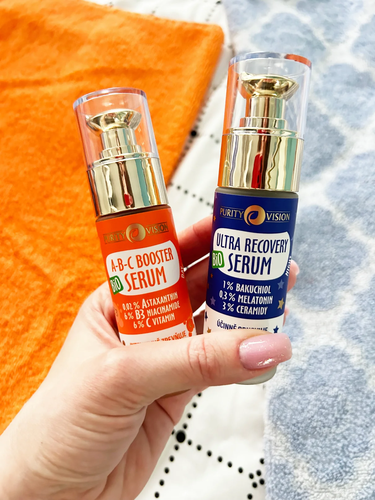 Purity Vision Nocne serum do twarzy Ultra Recovery Night (30 ml) - z bakuchiolem, melatoniną i ceramidami