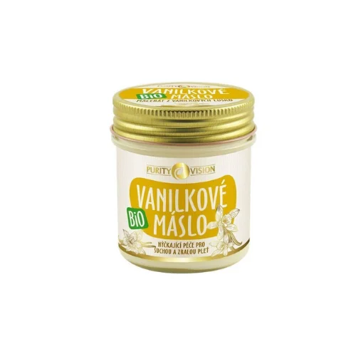 Purity Vision Masło waniliowe BIO (120 ml) - do skóry suchej i dojrzałej