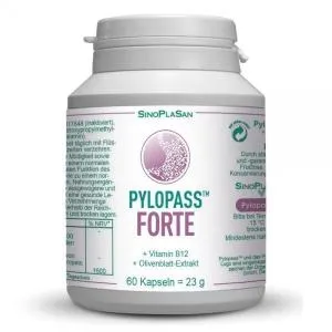 SinoPlaSan Pylopass FORTE B12, 60 kapsułek