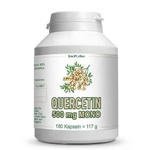 SinoPlaSan Kwercetyna 500 mg MONO, 180 kapsułek