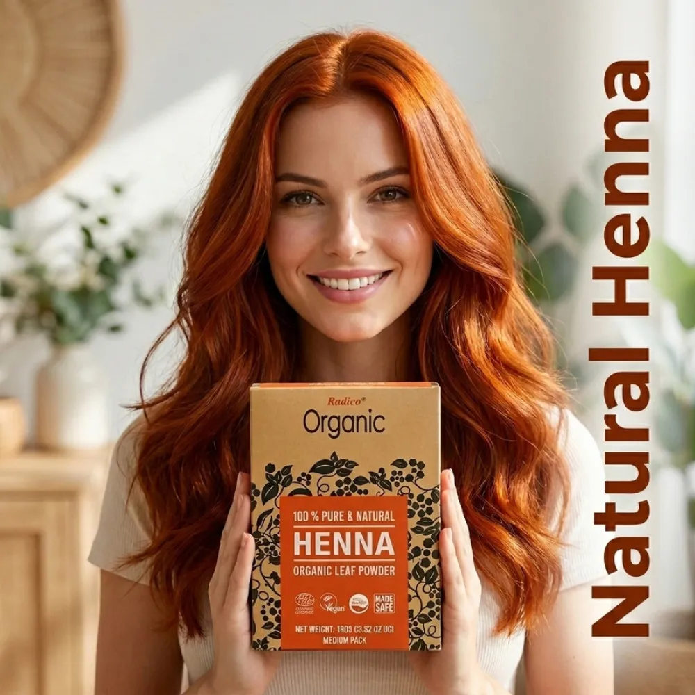 Radico Henna BIO (100 g) - dla zdrowia, blasku i siły
