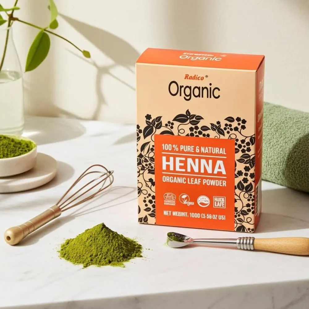 Radico Henna BIO (100 g) - dla zdrowia, blasku i siły