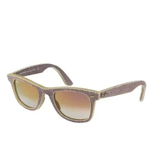 Ray-Ban RB2140 WAYFARER DEMIN okulary przeciwsłoneczne 50x22x145 mm fioletowy gradient unisex
