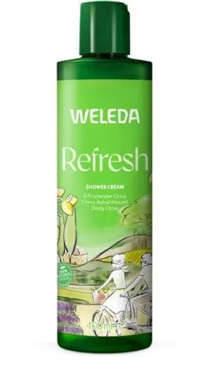 Weleda REFRESH Cytrusowy krem pod prysznic 400 ml