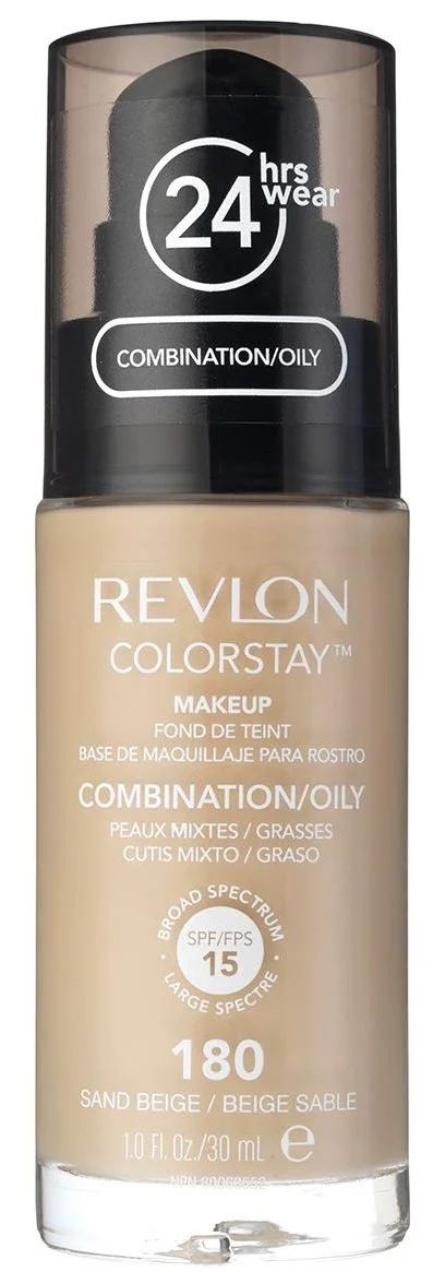 Colorstay Podkład do cery mieszanej i tłustej 180 Sand Beige 30 ml