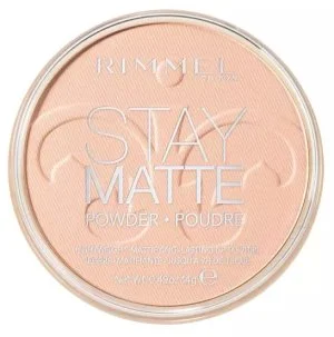 Rimmel London Stay Matte Puder prasowany 14 g - 002 Pink Blossom