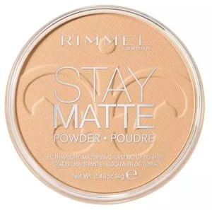 Rimmel Stay Matte Puder prasowany 14 g - 006 Warm Beige