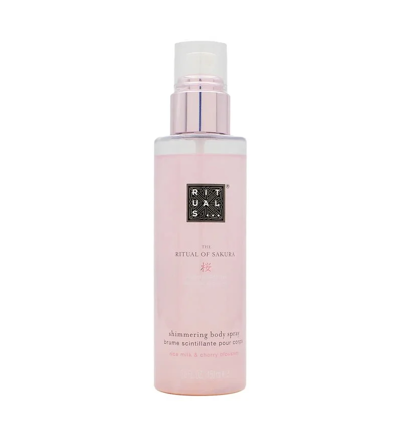 The Ritual of Sakura spray do ciała z drobinkami 150 ml