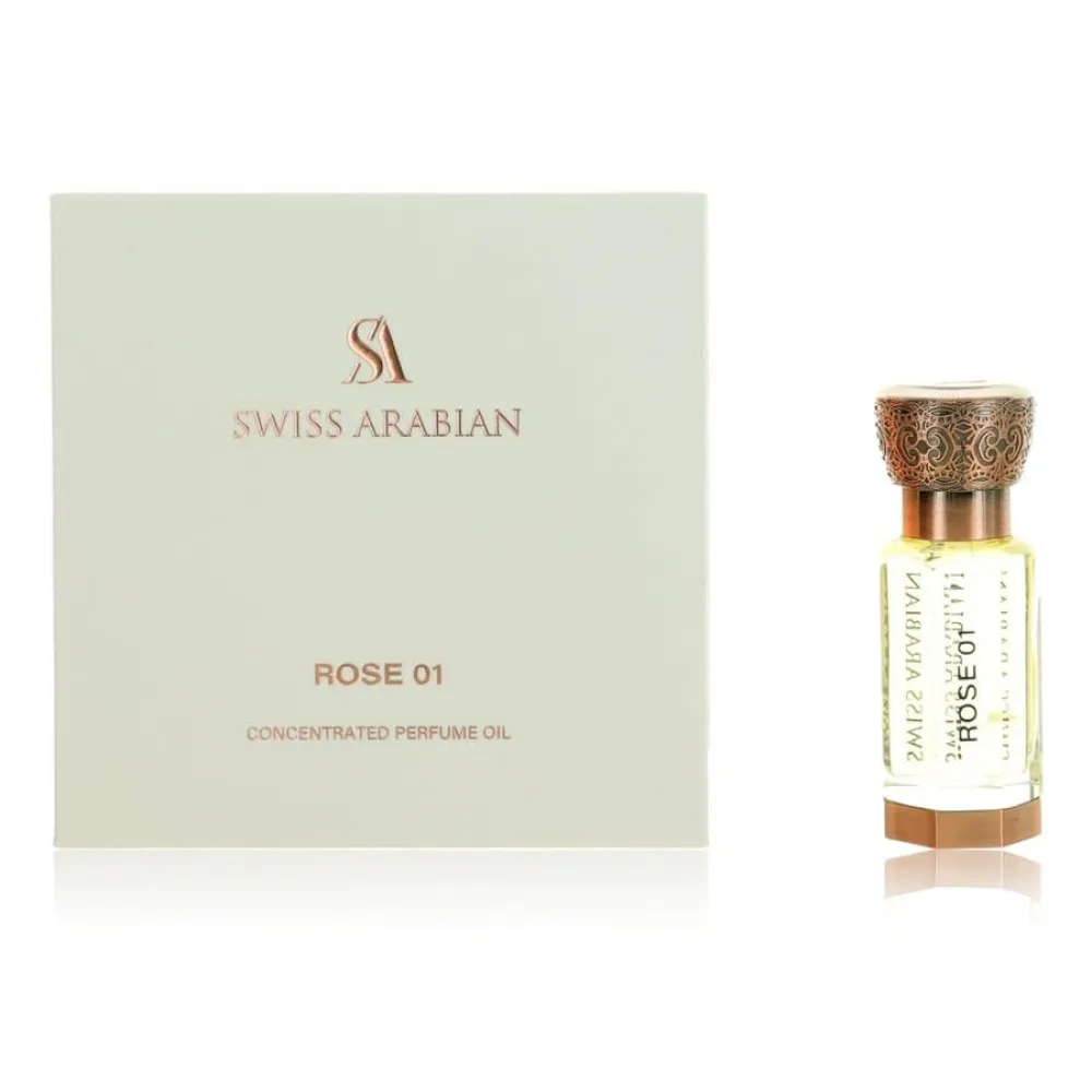 Rose 01 skoncentrowany olejek perfumowany unisex 12 ml