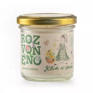 Rozvoněno Świeca zapachowa - Peace of mind (130 ml) - z lawendą i paczulą