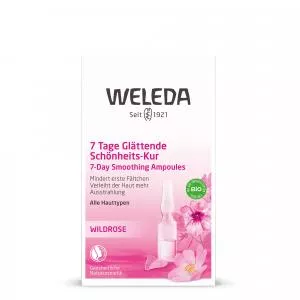 Weleda Różany olejek do twarzy w ampułkach - 7 dniowa kuracja wygładzająca 7szt 6ml