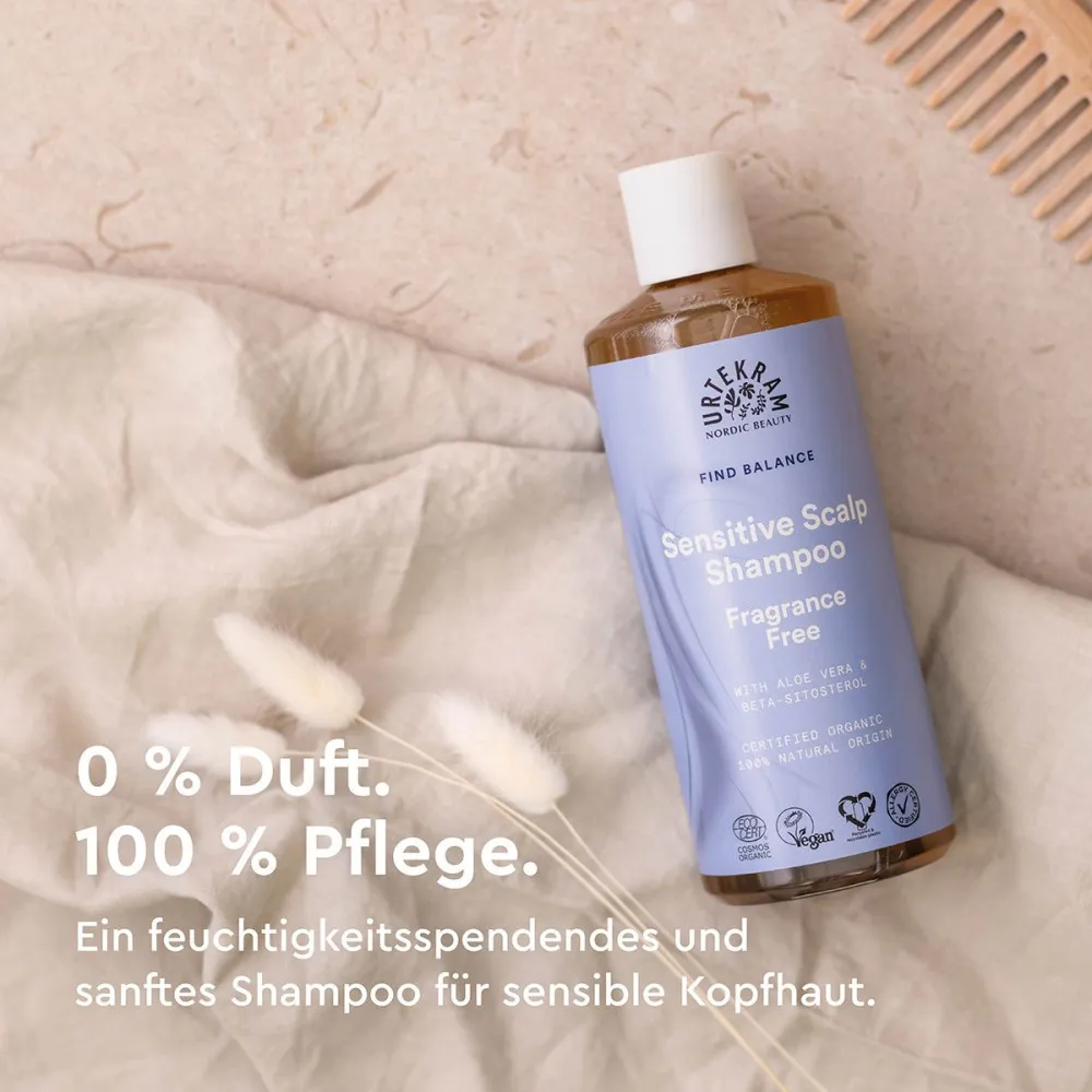 Urtekram Szampon bez perfum 500ml BIO, VEG
